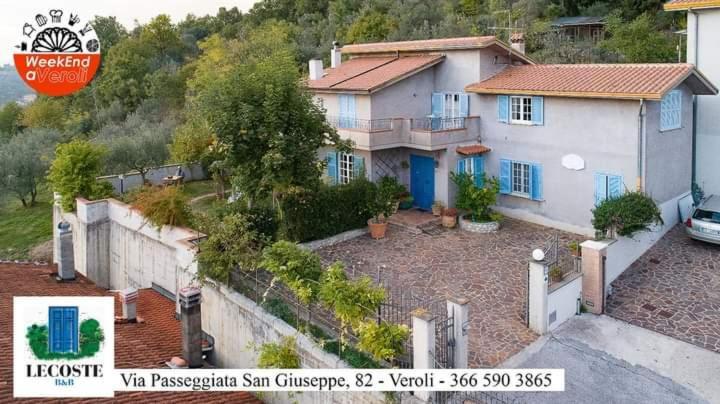 Le Coste Bed & Breakfast Veroli Eksteriør bilde